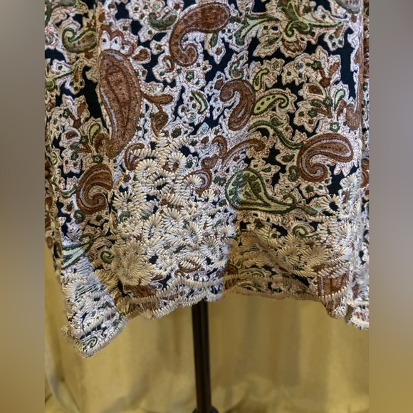 GIMMICKS BY BKE PAISLEY DRESS/TUNIC Size S - Picture 4 of 6